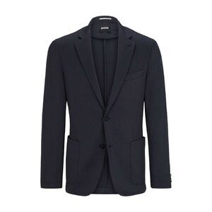 Boss Mens Hanry Structured Tailored Jacket / Dark Blue